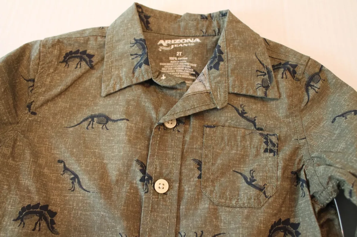 Dinosaur dress shirt hotsell