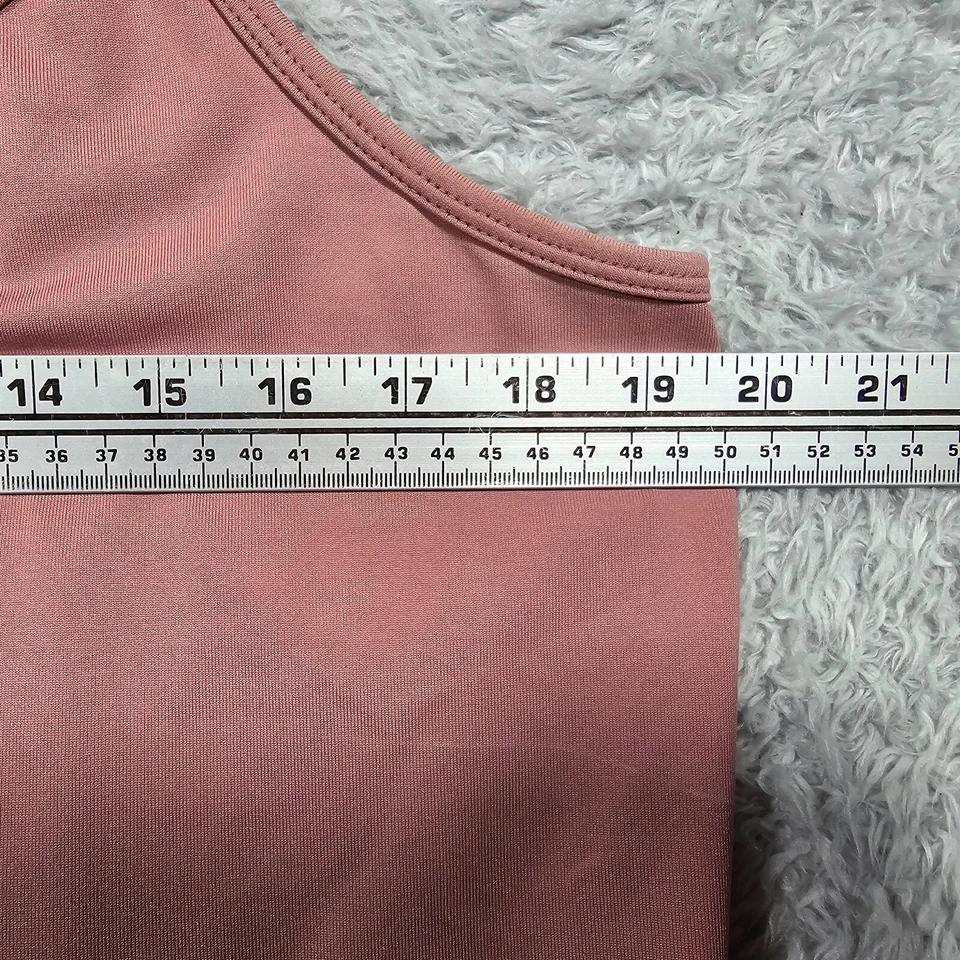 Lote de 3 Top Lane Bryant Cami Shell Mujer 14/16 Ajustable Rosa Malva Foto 3 de 4