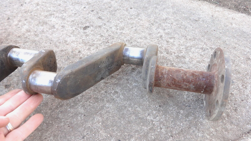 1926 1927 Model T Ford CRANK SHAFT Original 4 cylinder - Picture 12 of 20
