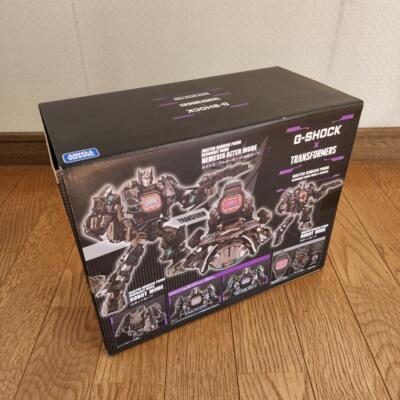 Casio G-Shock TRANSFORMERS DW-5600TF19-SET Master Nemesis Prime