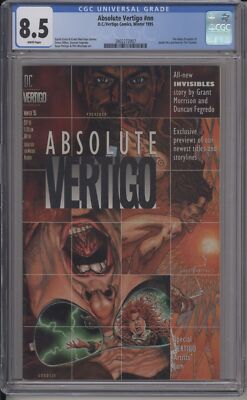 ABSOLUTE VERTIGO #1 - CGC 8.5 - 1ST PREACHER STORY - INVISIBLES - JONAH HEX