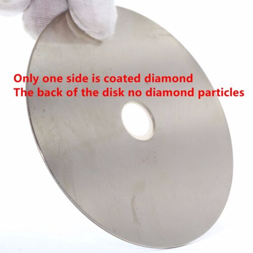 Herramientas abrasivas de disco de molienda de diamante de 4" pulgadas 100 mm grano 240 disco plano recubierto - Imagen 6 de 24