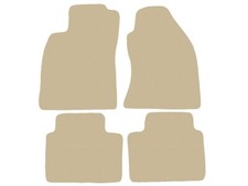 Beige Fußmatten Velour für Ford Cougar 1998-2002 Autoteppiche, 14xRand