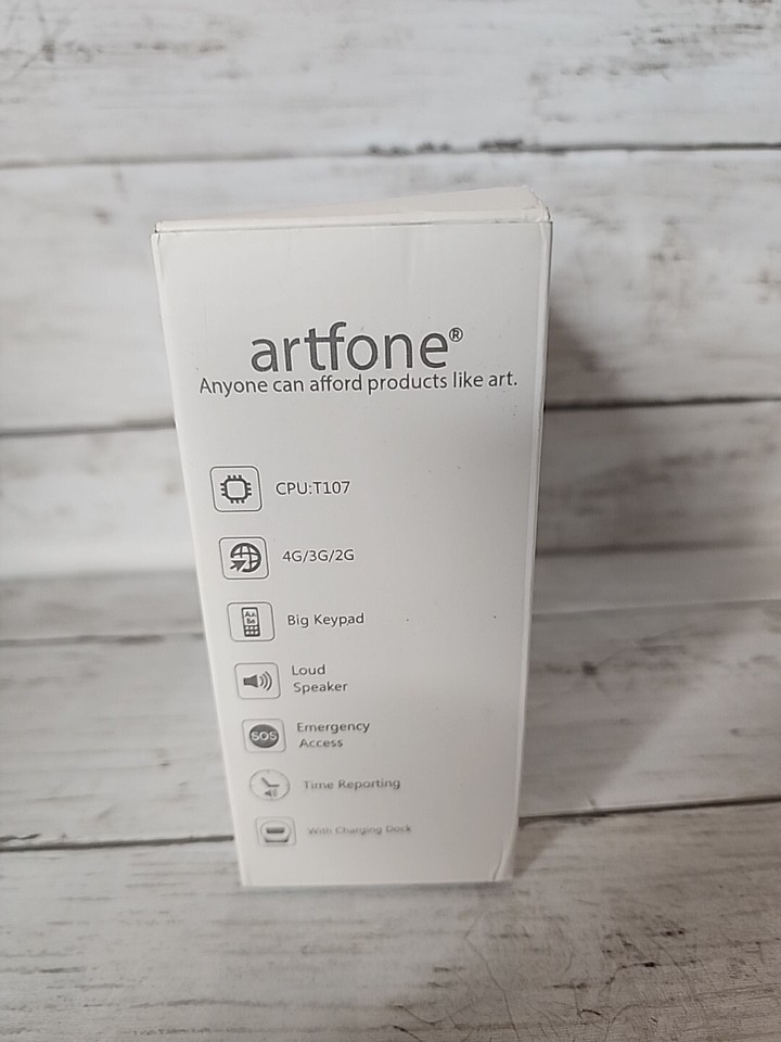 Artfone G6 4G SIMFree Foldable Unlocked Cell Phone for The Elderly Big