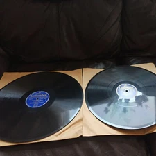 2 X 78 Rpm Shellac '12 Water Music Karajan PO L.x. 8945 Record