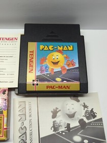 Pac-Man TENGEN Version Nintendo Entertainment System NES COMPLETE W/ REG NICE!! 