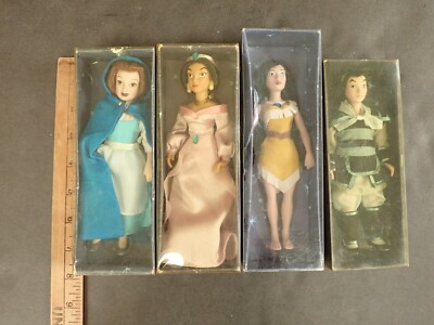DeAGOSTINI DISNEY PRINCESS PORCELAIN DOLLS (BELLE, JASMINE, MULAN
