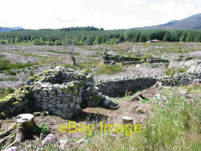 Foto 6x4 Ruinen in der Nähe von Graigddu-isaf Bronaber jüngste Fällungen wurden enthüllt t c2007