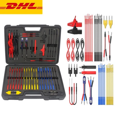 INCHSPEEED Prüfkabel Prüfspitzen Messkabel Diagnosekabel für KFZ Elektrik Multimeter 92 tlg