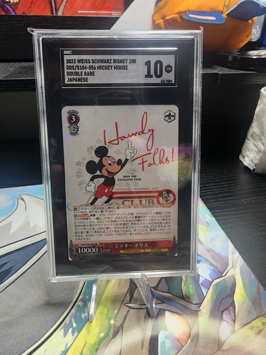 2023 Weiss Schwarz Japanese 💎SGC 10 GEM Disney 100 Mickey 2023 Weiss Schwarz Japanese 💎SGC 10 GEM Disney 100 Mickey