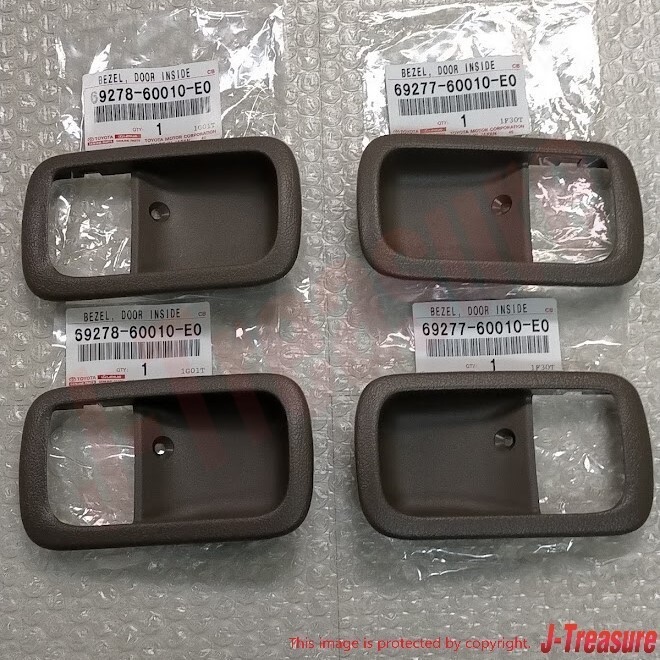 レクサス 純正 LX450 フロントドアガラス ラン 左 TOYOTA LAND CRUISER LEXUS LX450 Genuine Inner Door Handle Bezel