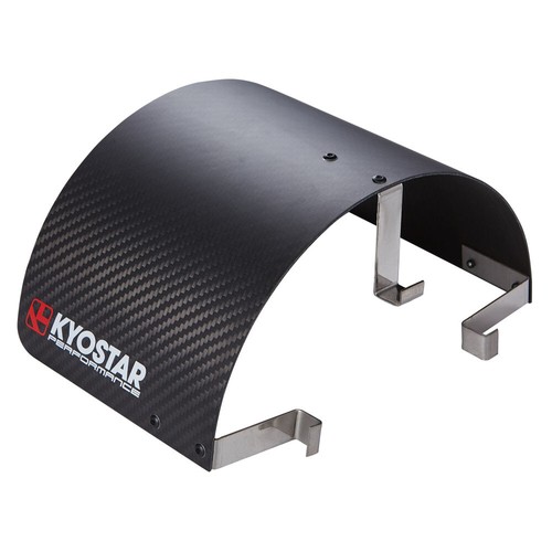 KYOSTAR 100% Fibra di Carbonio 2,25''-3'' Cono Filtro Aria Scudo Termico Copertura Universale - Foto 1 di 8