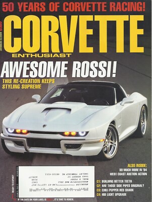 CORVETTE Enthusiast Magazine 13#12 Dec 2010 Are Those Side Pipes Original?