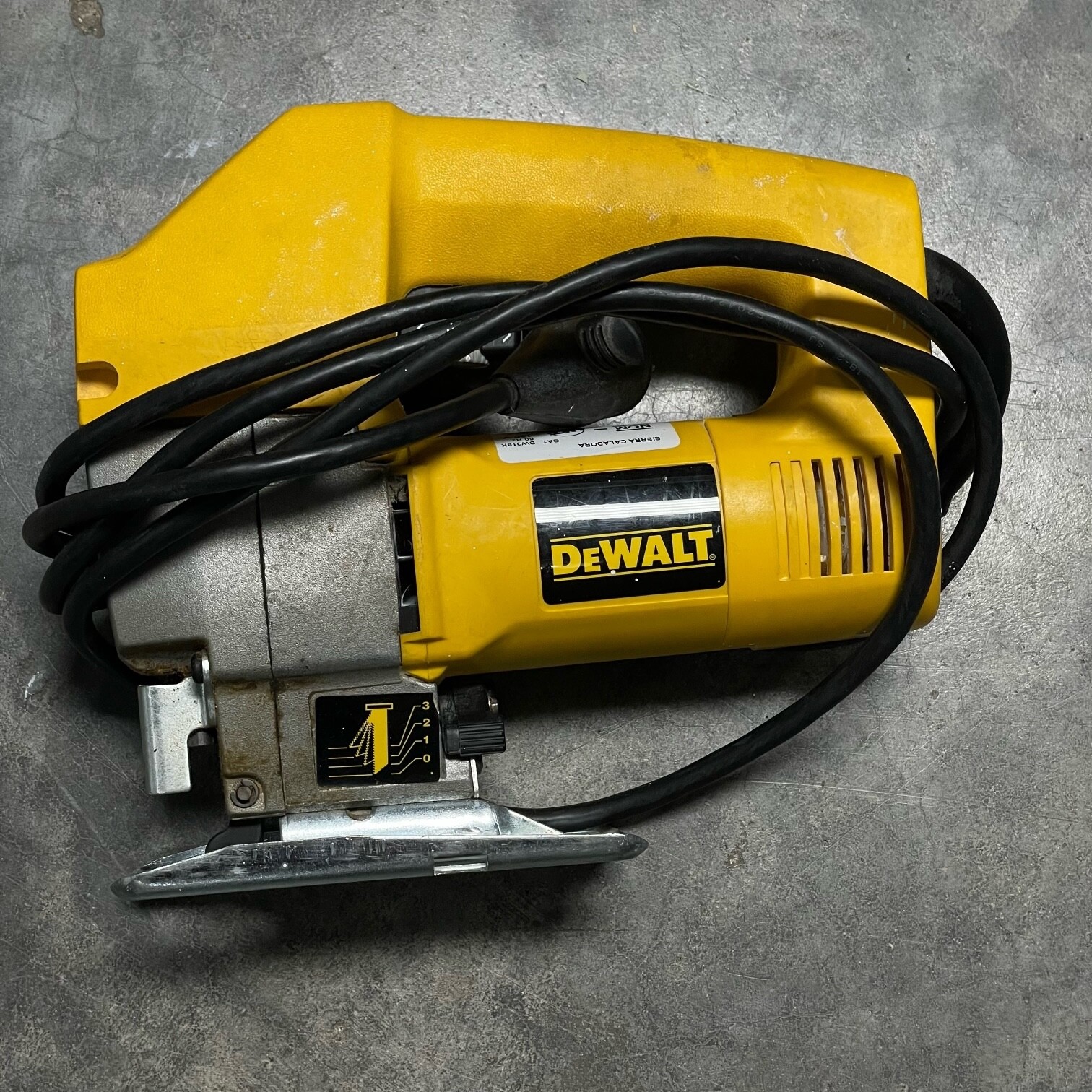 DeWalt DW318 Orbital Jigsaw Corded TESTED eBay