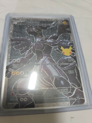 ゼクロム 25th Anniversary edition Zekrom P 021/025 S8a-P Japanese Pokemon Card 25th