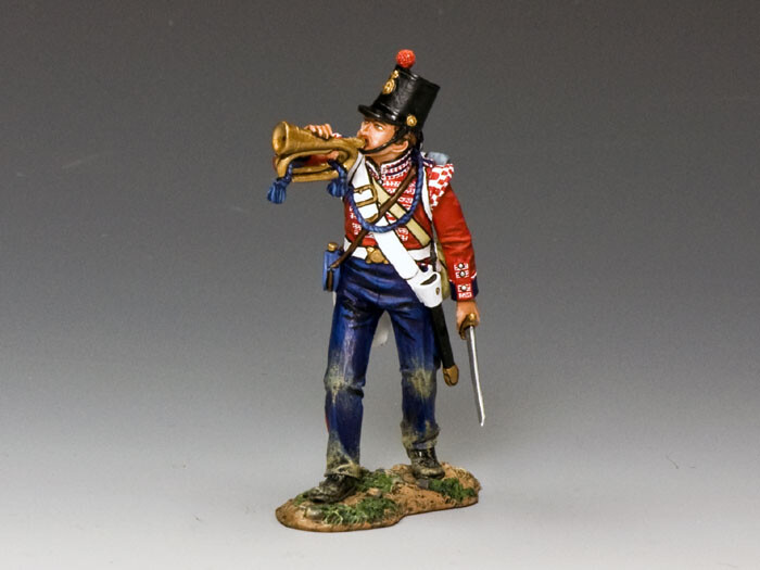 Figurine King & Country CW041 – Clairon Confédéré Monté – Guerre De Sécession – 1/30