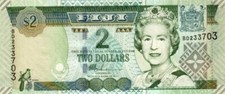 Fidji 2002 Geldschein Neu Von 2 Dollar Pick 104 UNC Bankfrisch