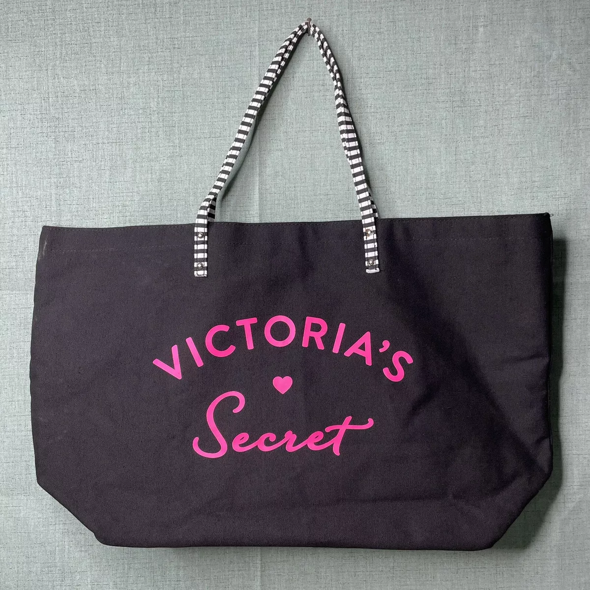 Victoria Secret Original Authentic Black tote bag Height x Length