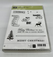 Stampin Up Greetings from Santa Stamp Set 143269