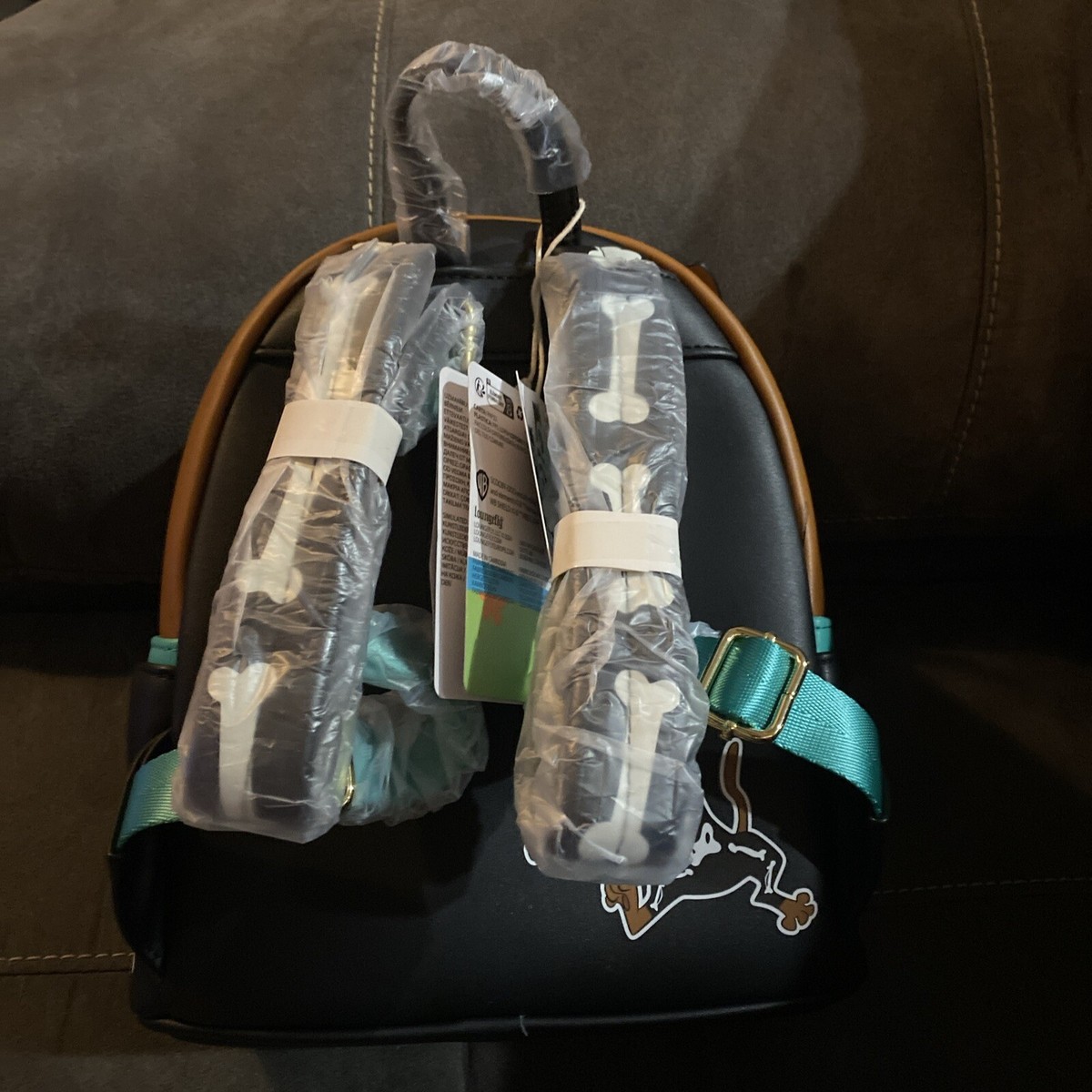Scooby-Doo Skeleton Cosplay Glow In The Dark Mini Backpack  display picture 2