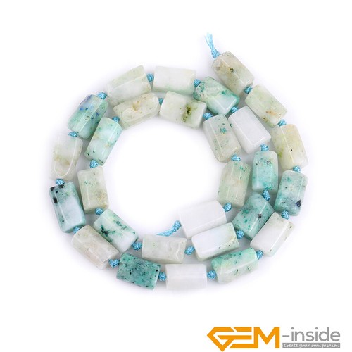 8x12mm Natural Assorted Gemstone Tube Column Faceted Beads Jewelry Making 15" - Foto 88 di 294