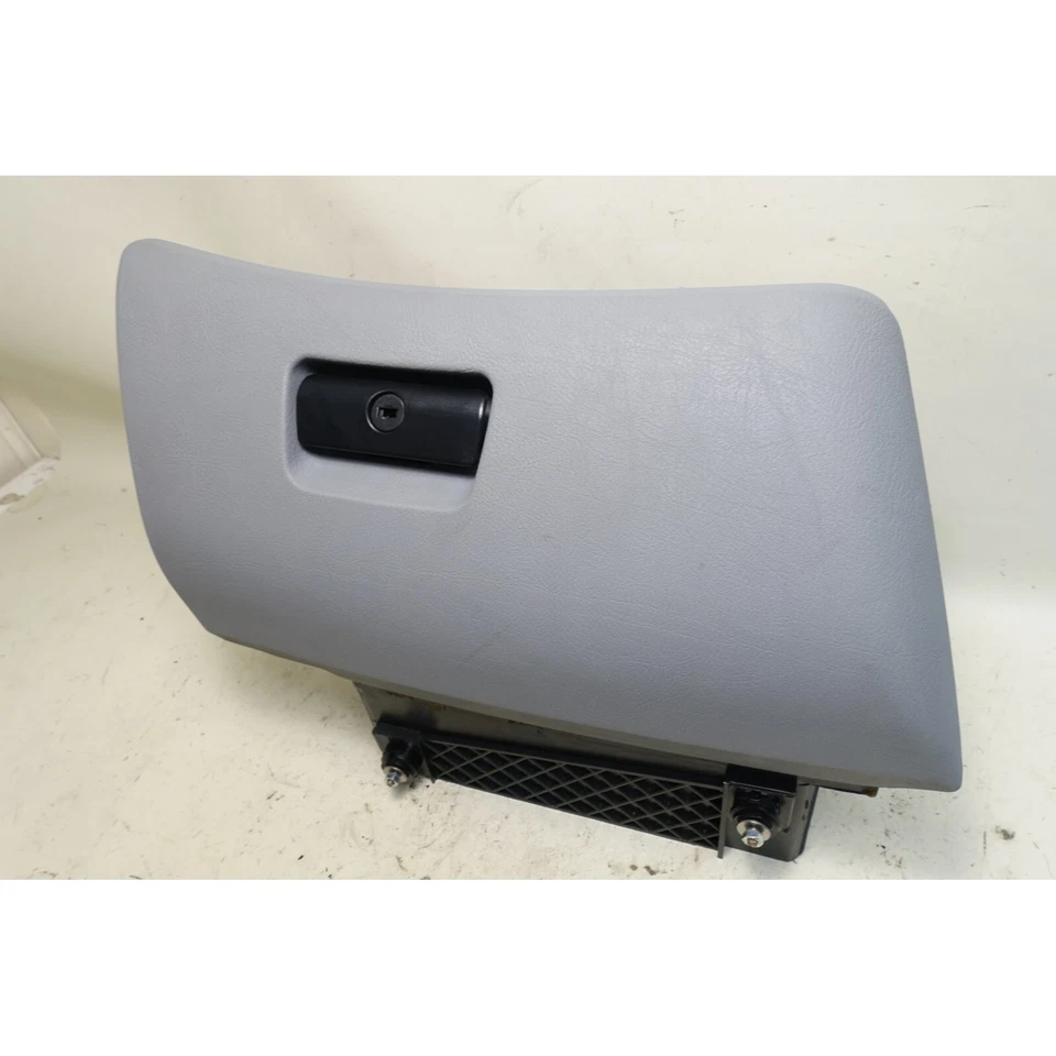 BMW E39 1997-2003 serie 5 sedán guantera delantera puerta con pestillo vinilo gris OEM Foto 4 de 4