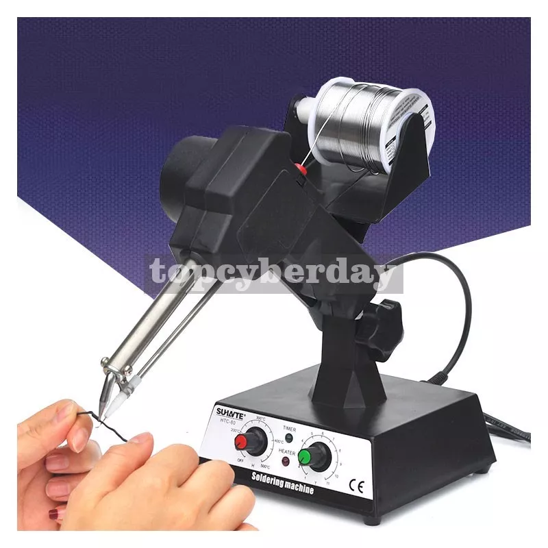 HTC 80 Automatic Soldering Machine Station Gun Spot Weld Tin Quantitative Pedal
