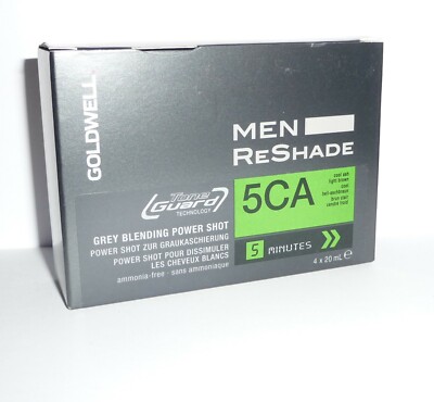 Goldwell For Men Color reshade Graureduzierung 5CA  Hellbraun Cool Asch 4x20ml