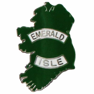 Neu Republik Irland Emaille Pin Anstecker, Irland Smaragd Insel Anstecknadel Badge