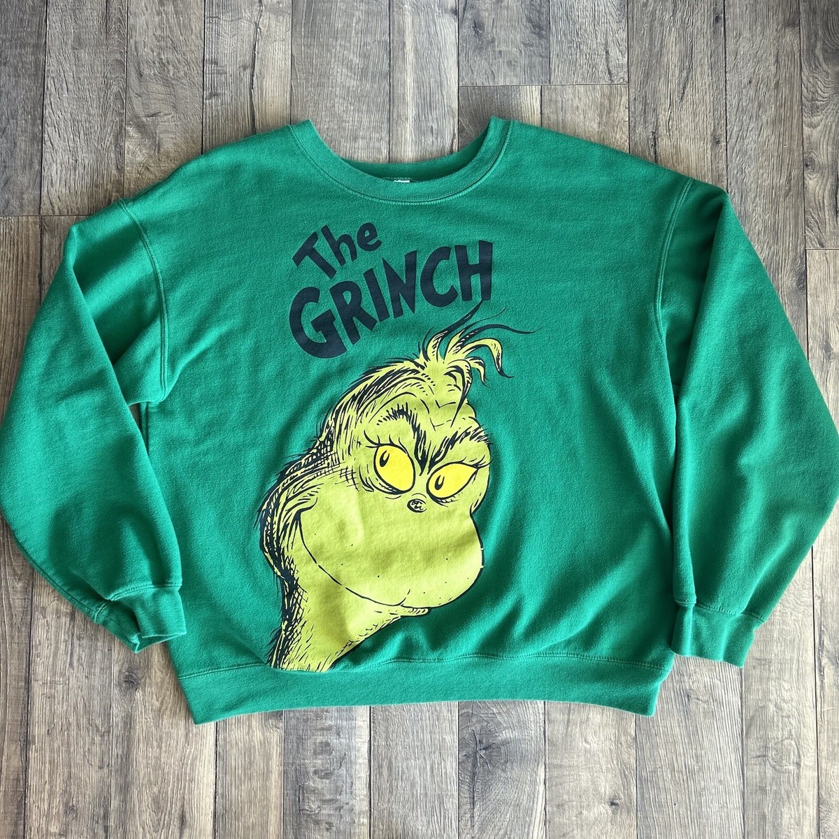 Dr Seuss Grinch Face Sweatshirt The Grinch Face Hoodie