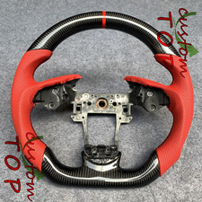 Fit for Acura RDX TL ILX ZDX 2009-2022 Real Carbon Fiber Steering Wheel