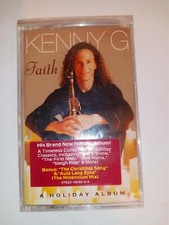 Kenny G - Faith - A Holiday Album Cassette Tape NEW AND SEALED with Hype Sticker