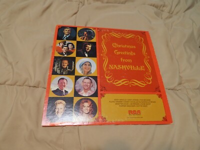 Christmas Greetings From Nashville: Various   SONG TITLES & ARTISTS LISTED