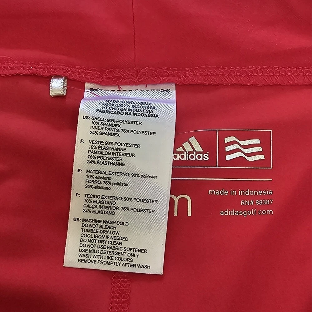 Adidas Adistar Skort Golf Tennis Skirt for Women Size M in Sporty Pink Red