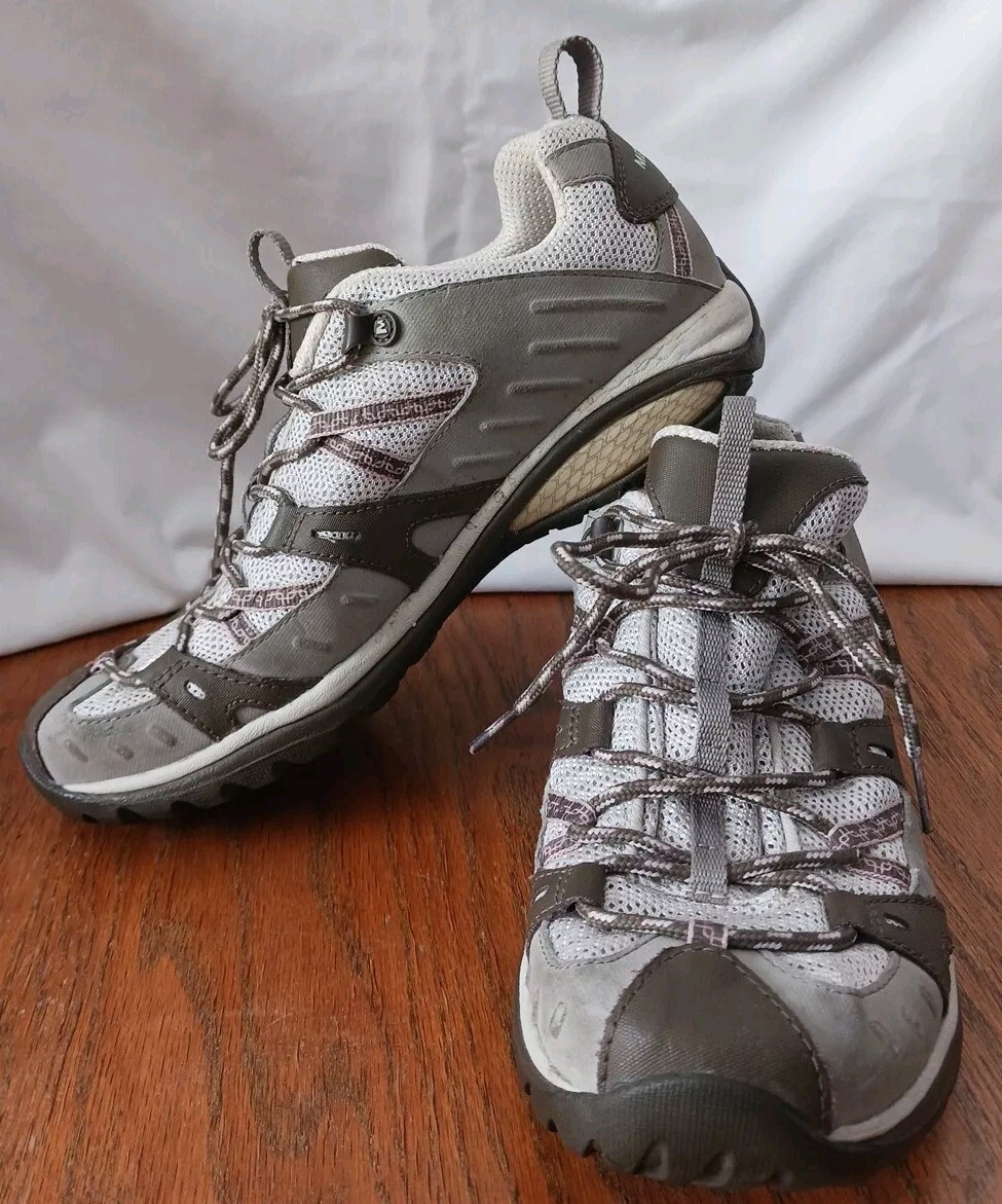 Scarpe da trekking Merrell Siren Sport rosa elefante trail suola Vibram taglia 9 ~ usate in ottime condizioni!!!