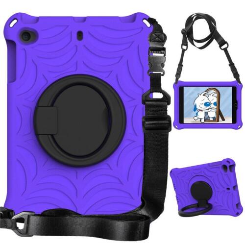 Strap Case For iPad mini 2 3 4 5 EVA FOAM Shockproof Kids Heavy Duty Ring Cover - Picture 27 of 28