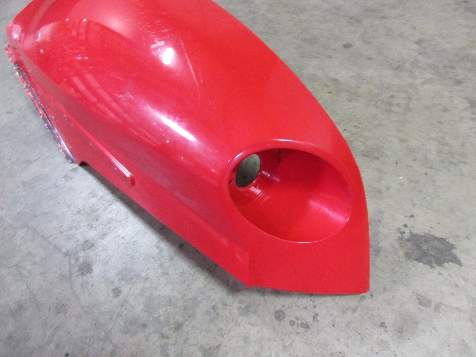 Ferrari 599 GTB, RH, Right Rear Main Quarter Panel, Red, Used, P/N 68058911