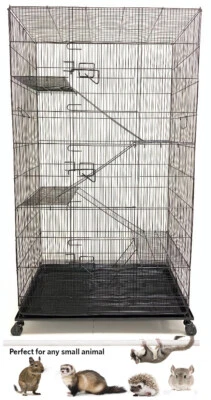 MCAGE 55" XLarge 5-Tier Ferret Chinchilla SugarGlider Guinea Pig Rat Mice Gerbil Cage