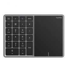 2 In 1 Type-c BT Wireless Number Pad Numeric Keypad With Touch Pad For Computer