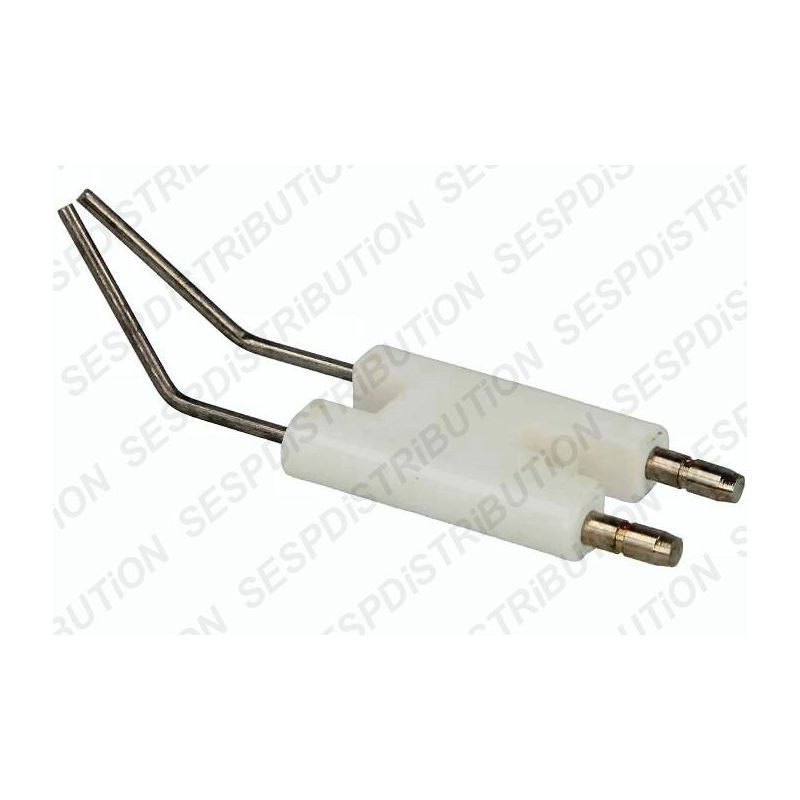 Electrode Weishaupt WL 10/20 cosse 4 mm 241 200 1018/7 et 241 200 1019/7 pour brûleur fioul