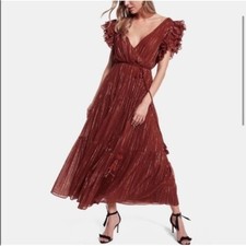 Ulla Johnson Lilliana dress in Mahogany 2
