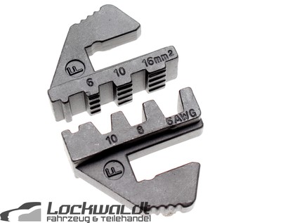 BGS crimp jaws for large, insulated wire end sleeves | for art. 1410, 1411, 1412