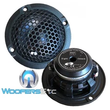 CDT AUDIO UNITY 8.0 2" ALUMINIUM MIDRANGE 150W 4-OHM SPEAKERS PAIR CAR AUDIO NEW