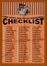 A2569- 1999-00 Topps Tip-Off Bk #s 1-132 +Rookies -You Pick- 15+ FREE US SHIP