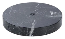 B&P Lamp Round Black Onyx Base