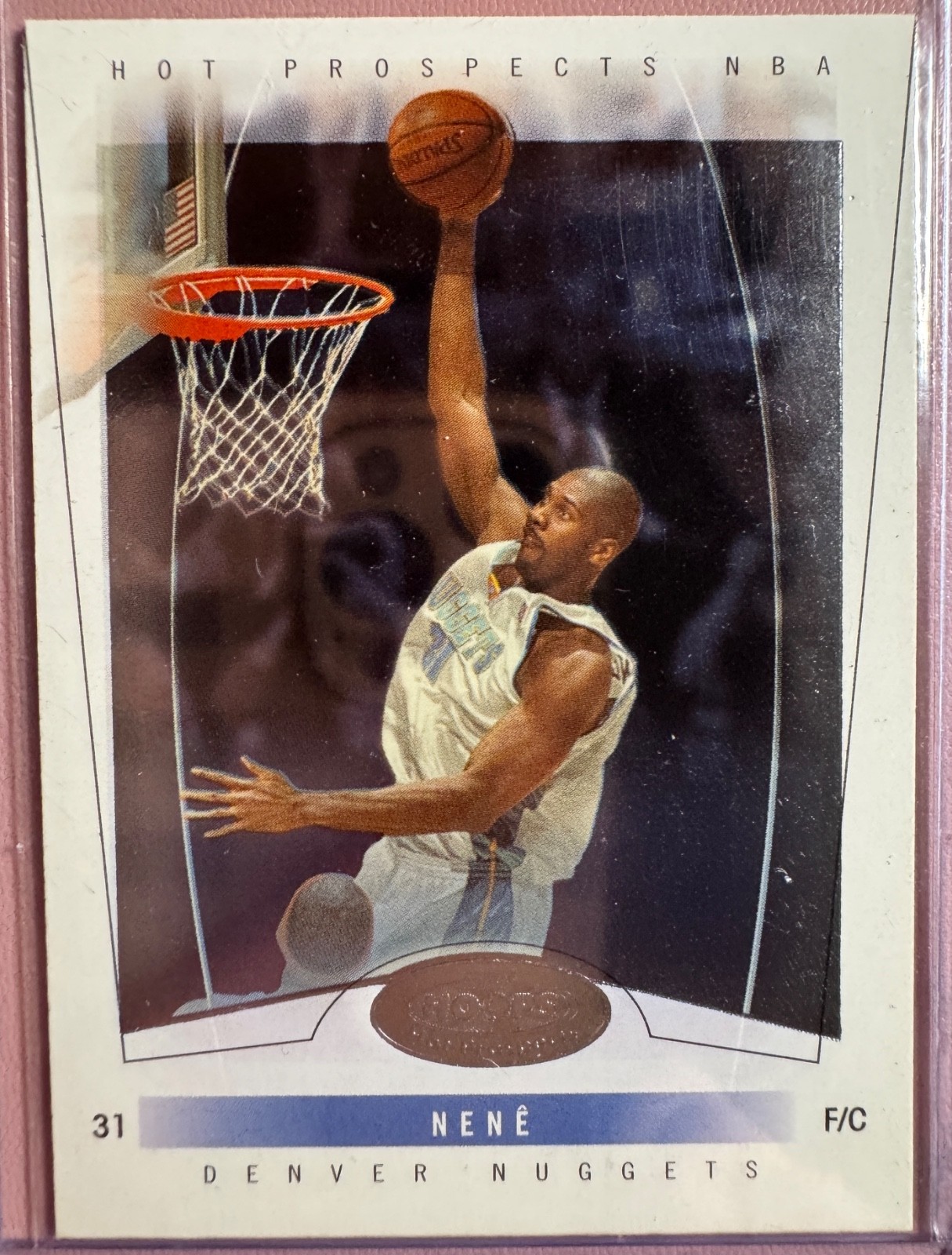 2004-05 Hoops Hot Prospects Nene #53 Denver Nuggets NBA Basketball