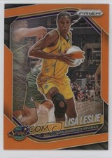 2025 Panini Prizm WNBA Orange Prizm 54/99 Lisa Leslie #106 HOF rw6