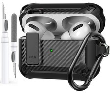 for Airpods Pro 2/1 Gen Case Cover with Lock 2019/2022/2023 , Rugged Locking...