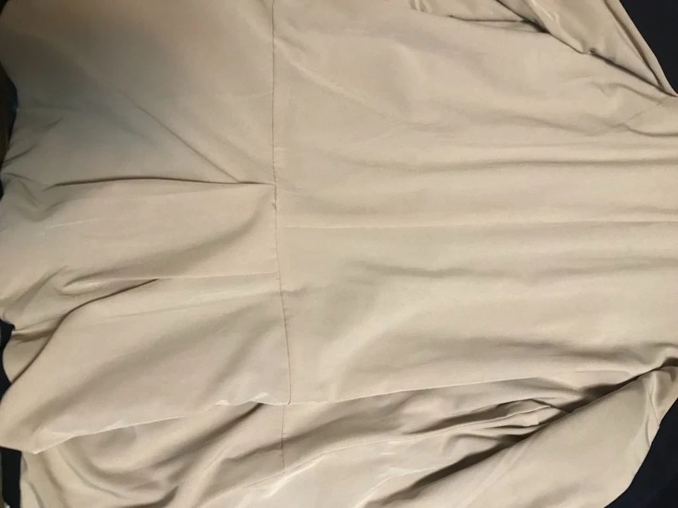 Chaqueta 41 Hawthorn Crue Mujer L Azul Doble Pecho Cinturón Azul Marino Trench  Foto 3 de 4