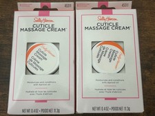 Sally Hansen Cuticle Massage Cream Intensive Treatment 45311 Lot Of 2 New Sealed